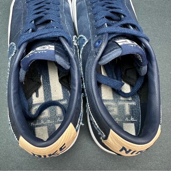 Nike Zoom Blazer Low Pro GT PRM SB Midnight Navy Denim DM8890-400 Men's Size 8 - Picture 7 of 10